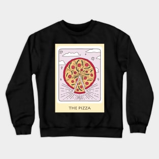 The Pizza Tarot Card Crewneck Sweatshirt